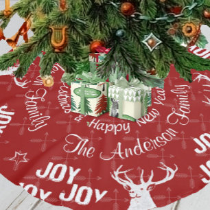 Chalkboard Crossed Arrow Dei Weihnachten Polyester Weihnachtsbaumdecke