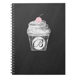 Chalkboard Cupcake Chalk Custom Notebook Journal Notizblock