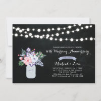 Chalkboard Einladung zum 30. Hochzeitstag