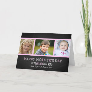 Chalkboard Foto Happy Mother Day Card Karte