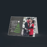 Chalkboard Foto Weihnachtskarte Feiertagskarte<br><div class="desc">Chalkboard Foto Weihnachtskarte</div>