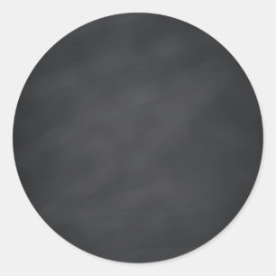Chalkboard für leere Imitate - Jeden Text anpassen Runder Aufkleber