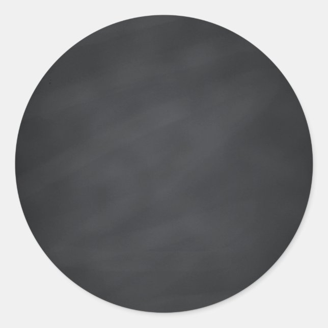Chalkboard für leere Imitate - Jeden Text anpassen Runder Aufkleber (Vorderseite)