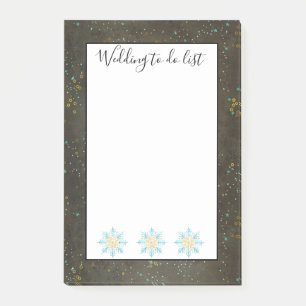 Chalkboard Gold Silber Stars Hochzeiten zu tun Lis Post-it Klebezettel