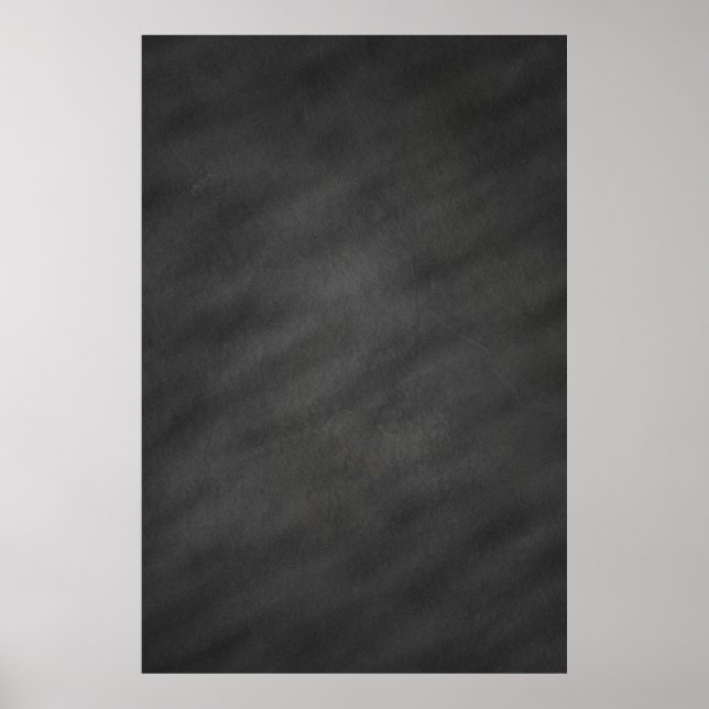 Chalkboard Hintergrund Grau Schwarze Halskappe Poster (Vorne)