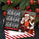 Chalkboard HO HO HO Weihnachts Weihnachtskarte Feiertagskarte<br><div class="desc">Mit Fett*fa*tin entworfen. Einfach mit eigenen Texten, Fotos oder Bildern anpassen. Für individuelle Anfragen wenden Sie sich bitte direkt an fat*fa*tin. Es gelten benutzerdefinierte Gebühren. Mit Fett*fa*tin entworfen. Einfach mit eigenen Texten, Fotos oder Bildern anpassen. Für individuelle Anfragen wenden Sie sich bitte direkt an fat*fa*tin. Es gelten benutzerdefinierte Gebühren. www.zazzle.com/fat_fa_tin...</div>