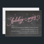 Chalkboard Holiday Soirée Weihnachtsfest Party Ein Einladung<br><div class="desc">Sehen Sie sich alle Erholungen der passenden Stücke in dieser Kollektion an. Schreiben Sie mir unter mailme@mistyqe.com für Angebote zu anderen passenden Stücken oder Anpassungsanfragen.</div>