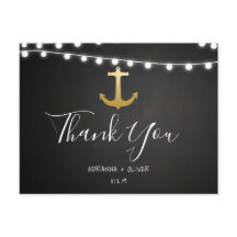 Chalkboard Imitats Gold Foil Anchor Hochzeit Viele