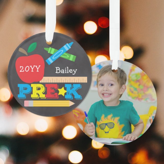 Chalkboard "Keepake Chalkboard vor der Schule" - f Ornament (Von Creator hochgeladen)