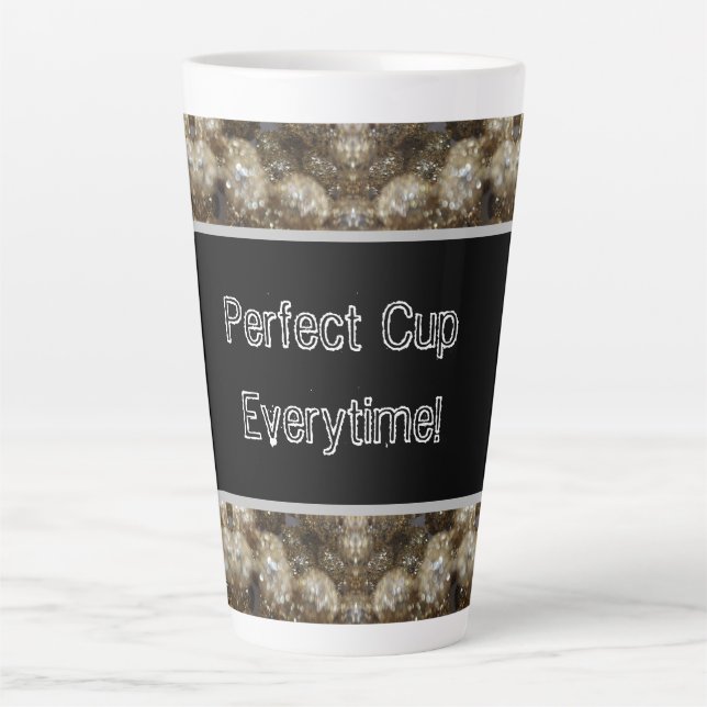 Chalkboard Latte Tasse (Vorderseite)