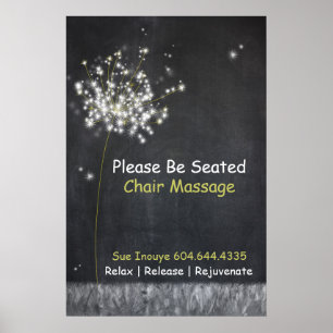 Chalkboard-Leuchter für individuell anpassbare Bus Poster