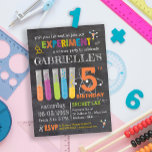 Chalkboard Mad Science Party Geburtstag Einladung<br><div class="desc">Chalkboard Mad Science Party Geburtstag - Setzen Sie Ihren Labrador-Mantel auf und machen Sie sich bereit für explosive Stunden! Ein verrücktes Party der Wissenschaft, um den großen Tag Ihres kleinen neugierigen zu feiern. Diese kreative Einladung ist ideal für Mädchen und Jungen. Diese verrückte Party Einladung der Wissenschaft ist ein Gewinner,...</div>
