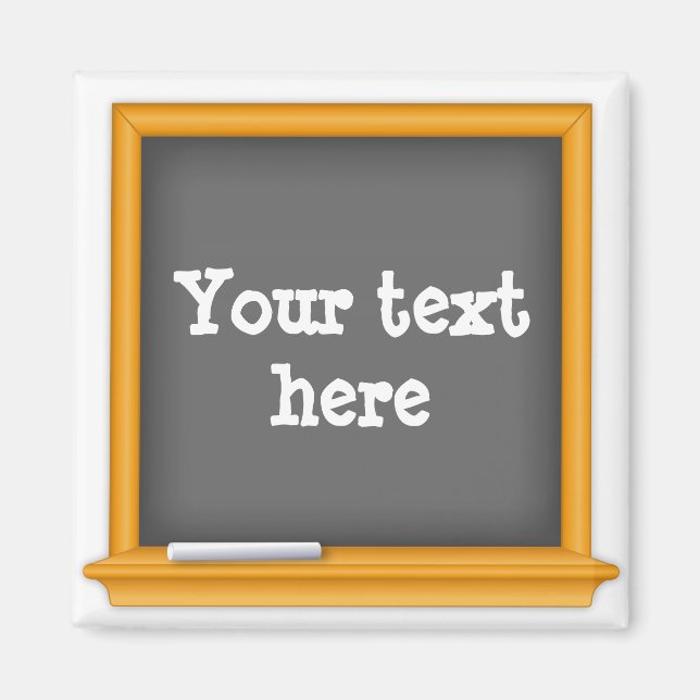 Chalkboard Magnet (Vorne)