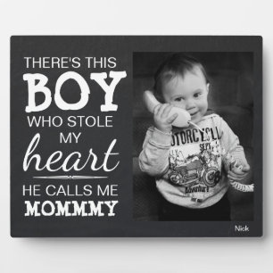 Chalkboard Mama von Son Custom Foto Plaque Fotoplatte