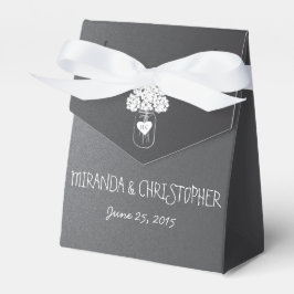 Chalkboard Mason Jar Floral Personalisiert Gevor B Geschenkschachtel