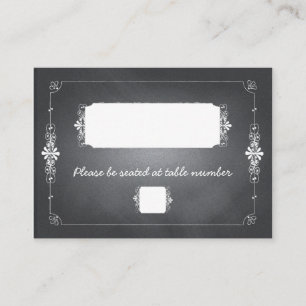 Chalkboard Mason Jar Wedding Seating Platzkarte