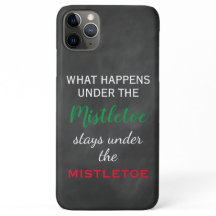 Chalkboard Mistletoe Holiday