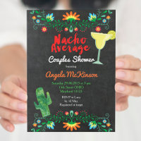 Chalkboard Nacho Average Dusche Blumen