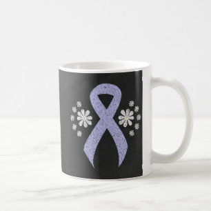 Chalkboard Periwinkle Ribbon Kaffeetasse