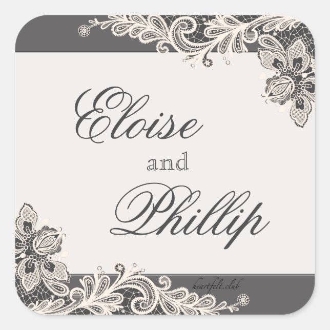 Chalkboard Romance Stickers (Vorderseite)