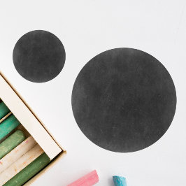 Chalkboard Rustic Shabby Hütte Chic Boutique Runder Aufkleber