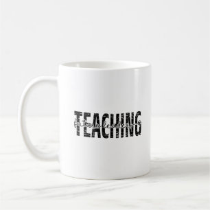 Chalkboard Skriptlehre Zitat Kunst Kaffeetasse