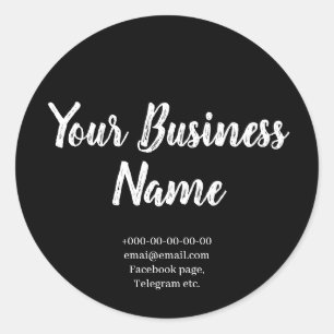 Chalkboard Stil stilvolle Kuchen, Bäckerei, handge Runder Aufkleber