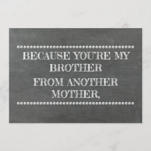 Chalkboard TRAUZEUGE / TRAUZEUGE Vorschlag Funny Einladung