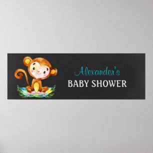 Chalkboard Wasserfarbencreme Kinderdusche Poster