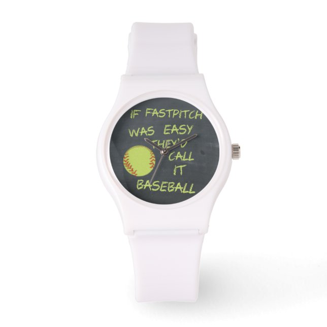 Chalkboard, wenn Fastfeld war Armbanduhr (Vorderseite)
