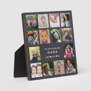 Chalkboard Wir Liebe Sie Nana 14 Foto Collage Fotoplatte