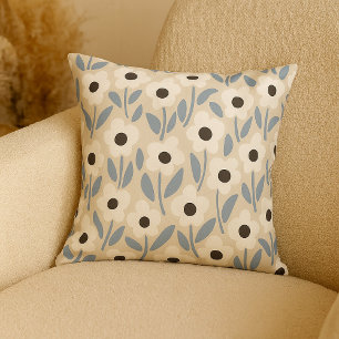 Chalkflower Garden Blue Winter Vibe Kissen