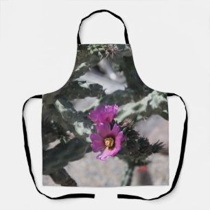 Challa Cactus in Blüte Schürze