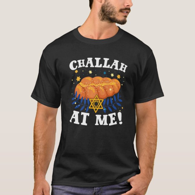 Challah an Me Rosh Hashanah jüdische Hanukkah Boys T-Shirt (Vorderseite)