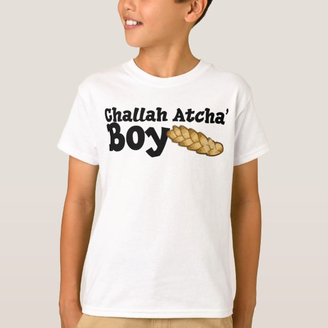 Challah Atcha Junge T-Shirt (Vorderseite)