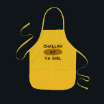 Challah bei Ya Girl Kinder Schürze<br><div class="desc">Diese Challah bei Ya Girl Schürze wird jedem herausfordernden Backen Spaß machen! Perfektes Hanukkah Geschenk oder Geschenk für den kleinen Bäcker in Ihrem herausfordernden Backclub! Erwachsene Größen auch verfügbar!</div>