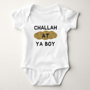 Challah bei Ya Junge jüdische Bodysuit Baby Strampler
