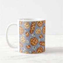 Challah - Blue Coffee Tasse