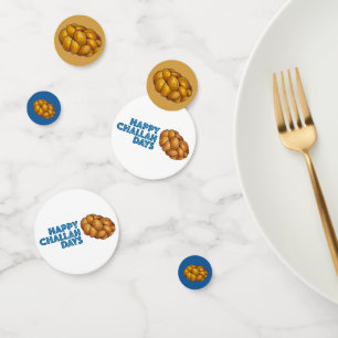 Challah Braided Jewish Bakery Brot Loaf Hanukkah Konfetti