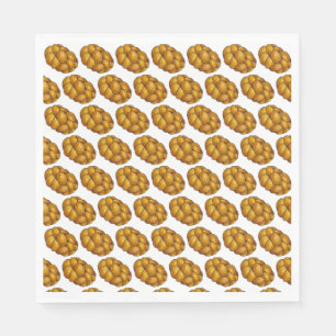 Challah Braided Jewish Bakery Brot Loaf Hanukkah Serviette