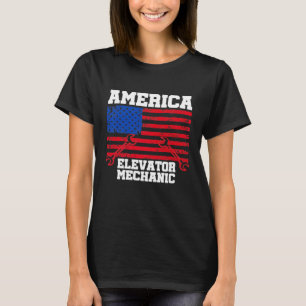Challenge Techn für die Instandhaltung von Aufzüge T-Shirt