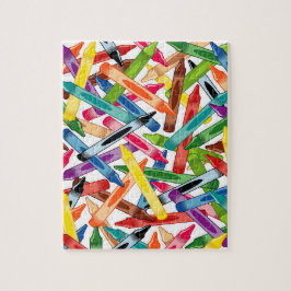 Challenge, White Background, Puzzle