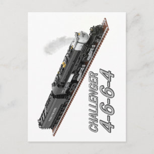 Challenger 4-6-6-4 Lokomotive Postkarte