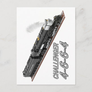 Challenger 4-6-6-4 Lokomotive Postkarte