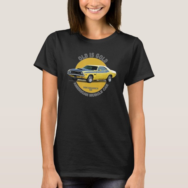 Challenger TA American Muscle Car 60er 70er T-Shirt (Vorderseite)
