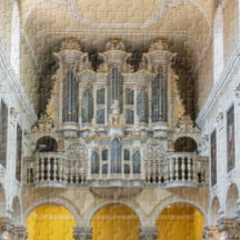 Challenging and detailed pipe organ jigsaw puzzle
