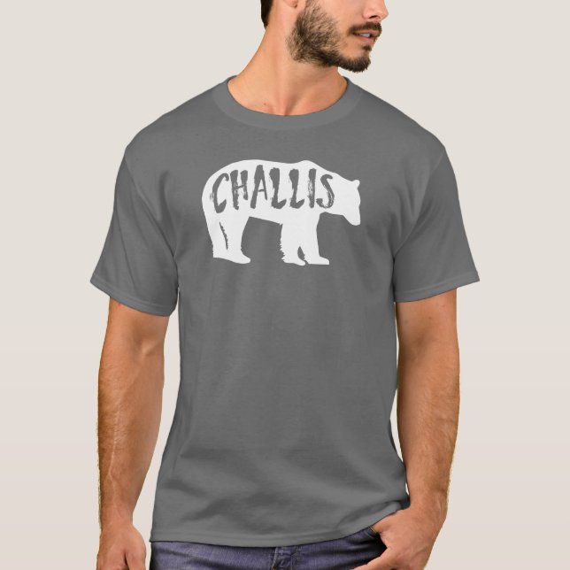 Challis Idaho Bear T-Shirt (Vorderseite)