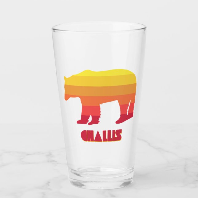 Challis Idaho Rainbow Bear Glas (Vorderseite)