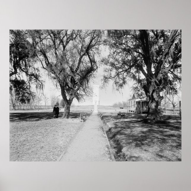 Chalmette-Denkmal: 1900 Poster (Vorne)