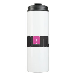 Chama Black und Pink Thermosbecher